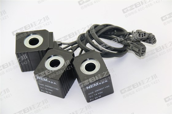 電磁閥線圈14VDC 福田雷沃挖掘機配件 92601130 電磁閥線圈14VDC 福田雷沃挖掘機配件 92601130