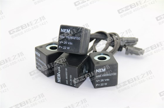 電磁閥線圈26VDC 福田雷沃挖掘機配件 92602130 電磁閥線圈26VDC 福田雷沃挖掘機配件 92602130