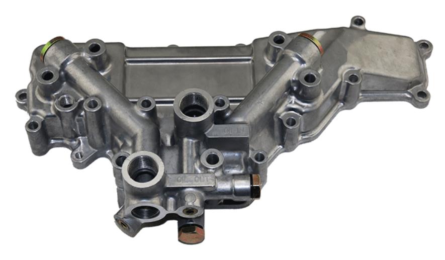 三一挖掘機(jī)三菱機(jī)油冷卻器蓋 三一挖掘機(jī)三菱機(jī)油冷卻器蓋