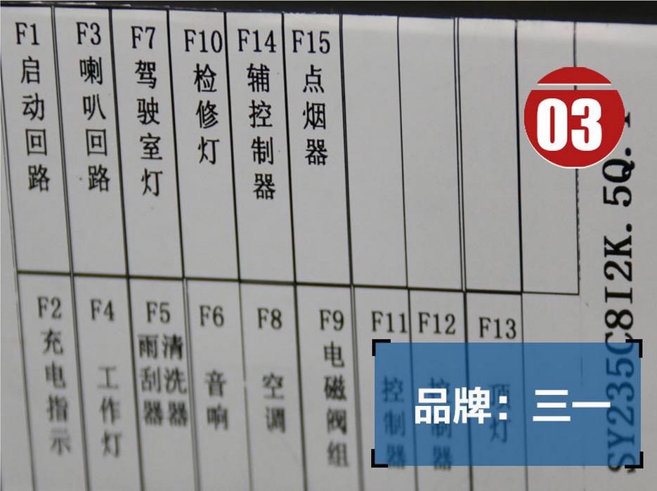 三一235C9挖機(jī)駕駛室線束 三一235C9挖機(jī)駕駛室線束