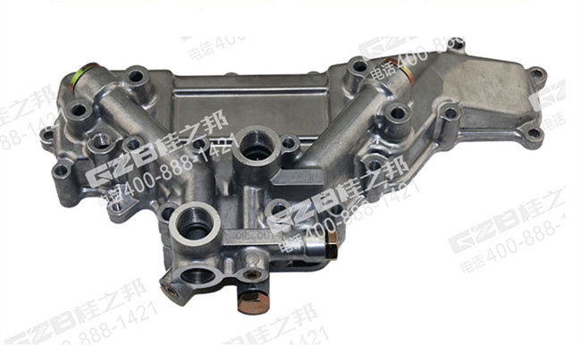 【原裝三菱】三一挖掘機(jī)機(jī)油冷卻器蓋,挖掘機(jī)發(fā)動(dòng)機(jī)配件批發(fā)