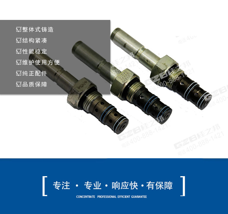 福田雷沃挖掘機電磁閥閥芯